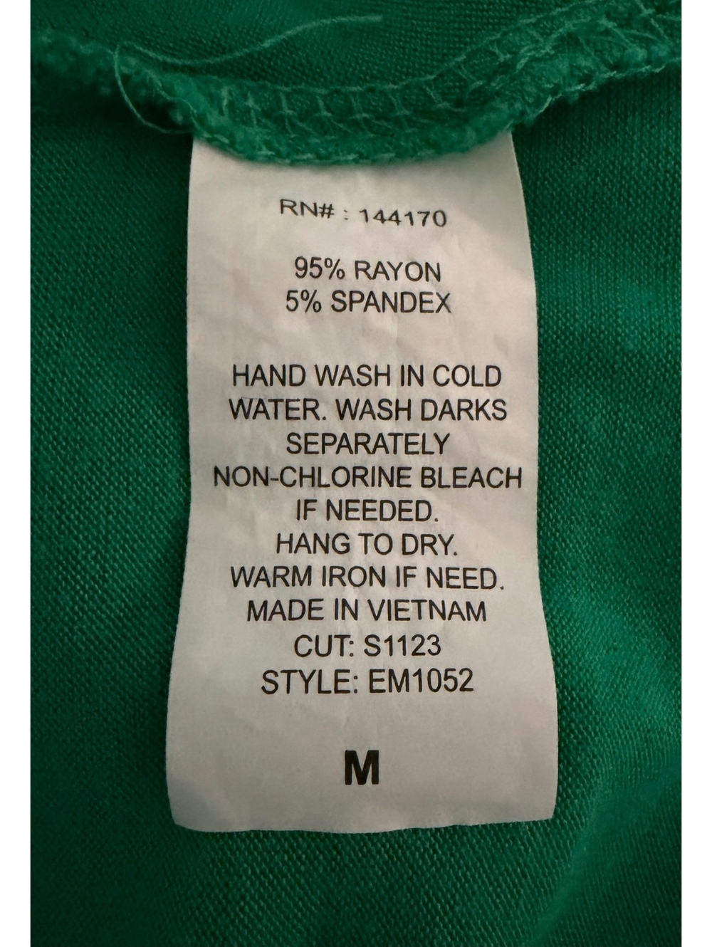 Modern Attraction Kelly Green Open Front Draped Waterfall Cardigan Size M - Picture 5 of 6